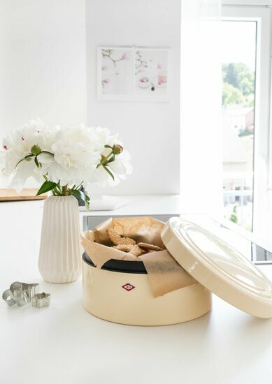 Wesco Koektrommel Classic Line Voorraadbak amandel