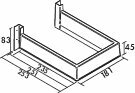 Wesco 8032201 Passo Sifonbescherming 1 Orion-grijs