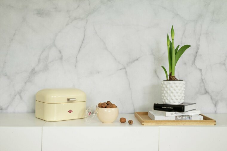 Wesco Single Grandy Voorraadbak amandel