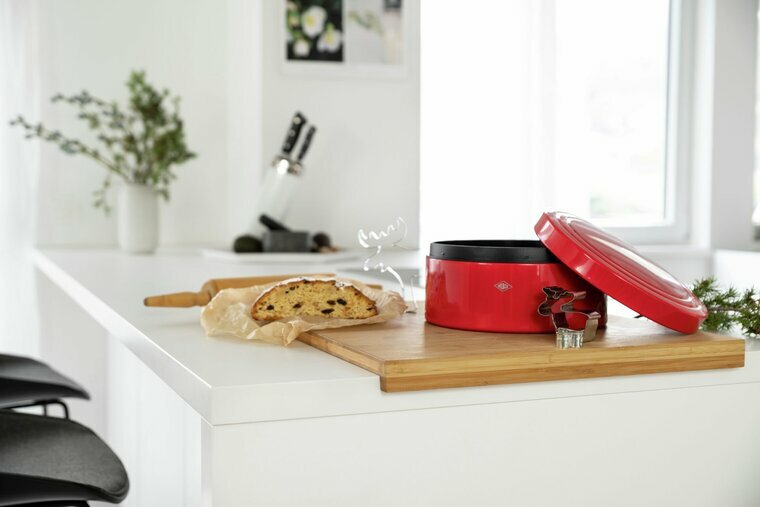 Wesco Koektrommel Classic Line Voorraadbak rood