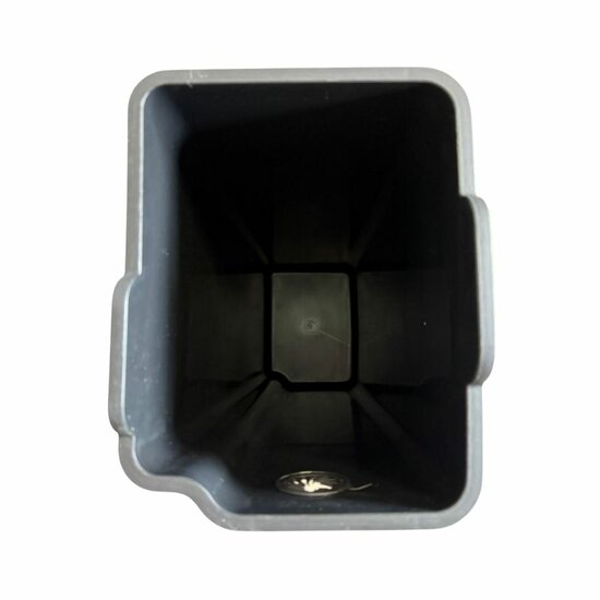 Wesco 8011828 Eimer Big Double Boy schwarz links
