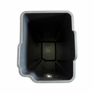 Wesco 8011828 Eimer Big Double Boy schwarz links