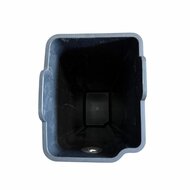 Wesco 8011827 Eimer Big Double Boy schwarz rechts