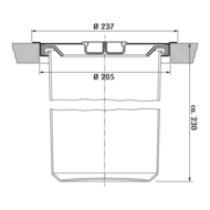 WESCO 8011032 Dassa 4 RVS Aluminium