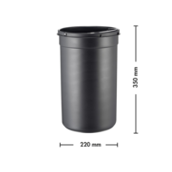 Wesco 8011878 Inner bucket Kickmaster Junior 12L